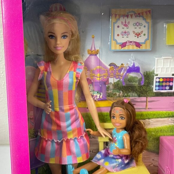 Mattel Barbie 2025 Day At The Fair Face Paint, New - Picture 6 of 7